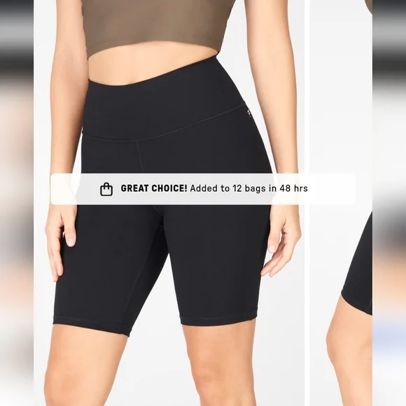Fabletics Define PowerHold High-Waisted 9'' Short- L - Picture 3 of 6
